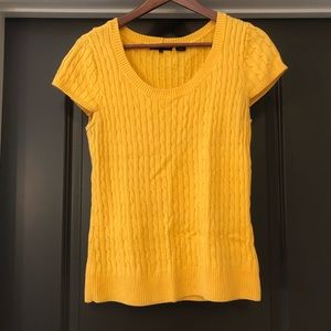 Jeanne Pierre Yellow Women’s Shirt Size M